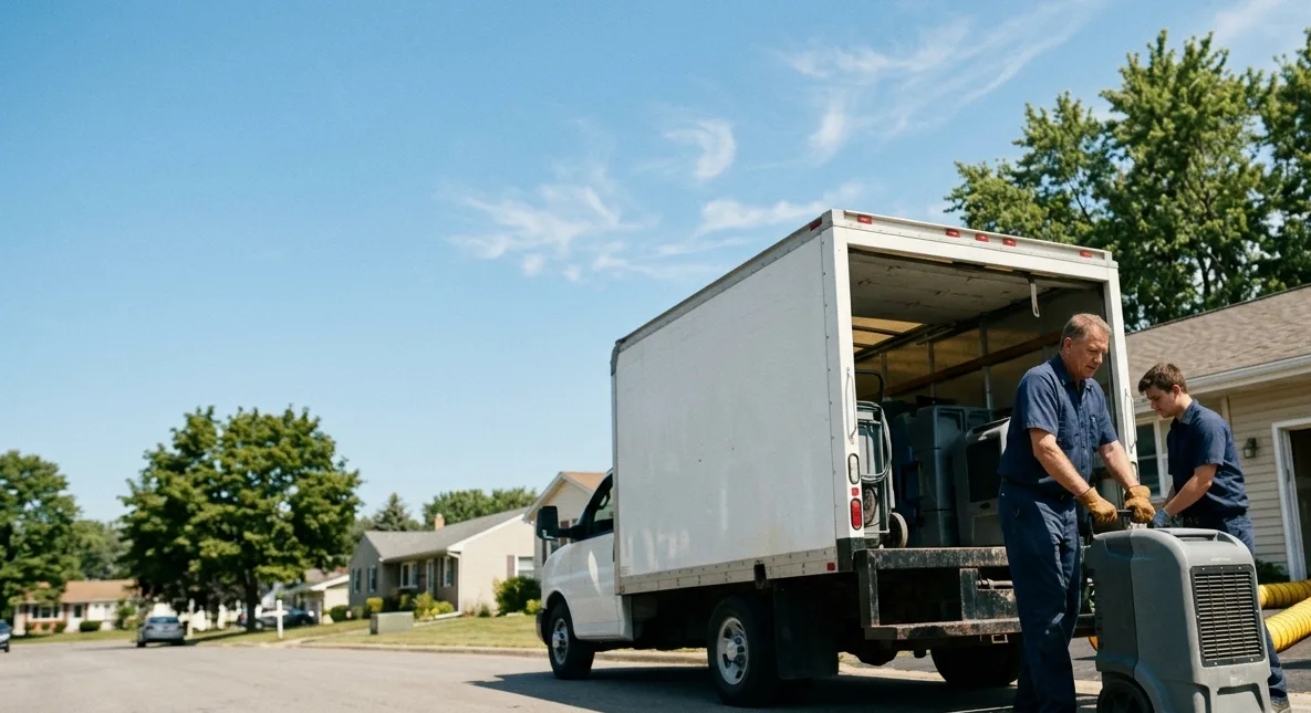 Water Damage Cleanup in Mendota, IL near me